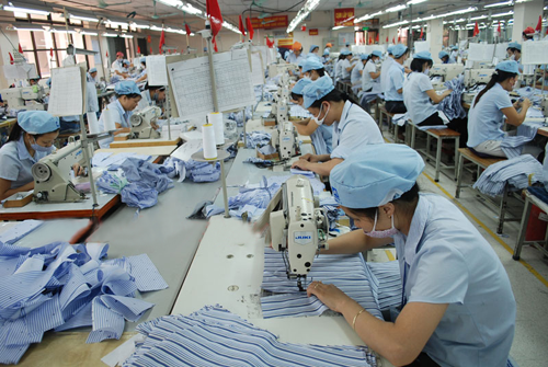 Anysew.vn_Xuất khẩu dệt may đạt 10,38 tỉ USD