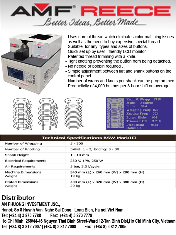 Anysew.vn_Máy quấn chân cúc BSW Mark III 