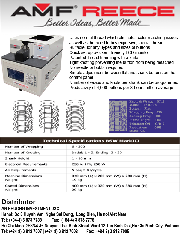 Anysew.vn_Máy quấn chân cúc BSW Mark III 